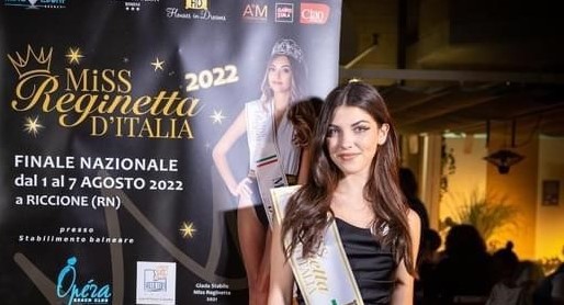 Miss Reginetta Ditalia Tra Le Finaliste Lascolana Sofia Tirabassi