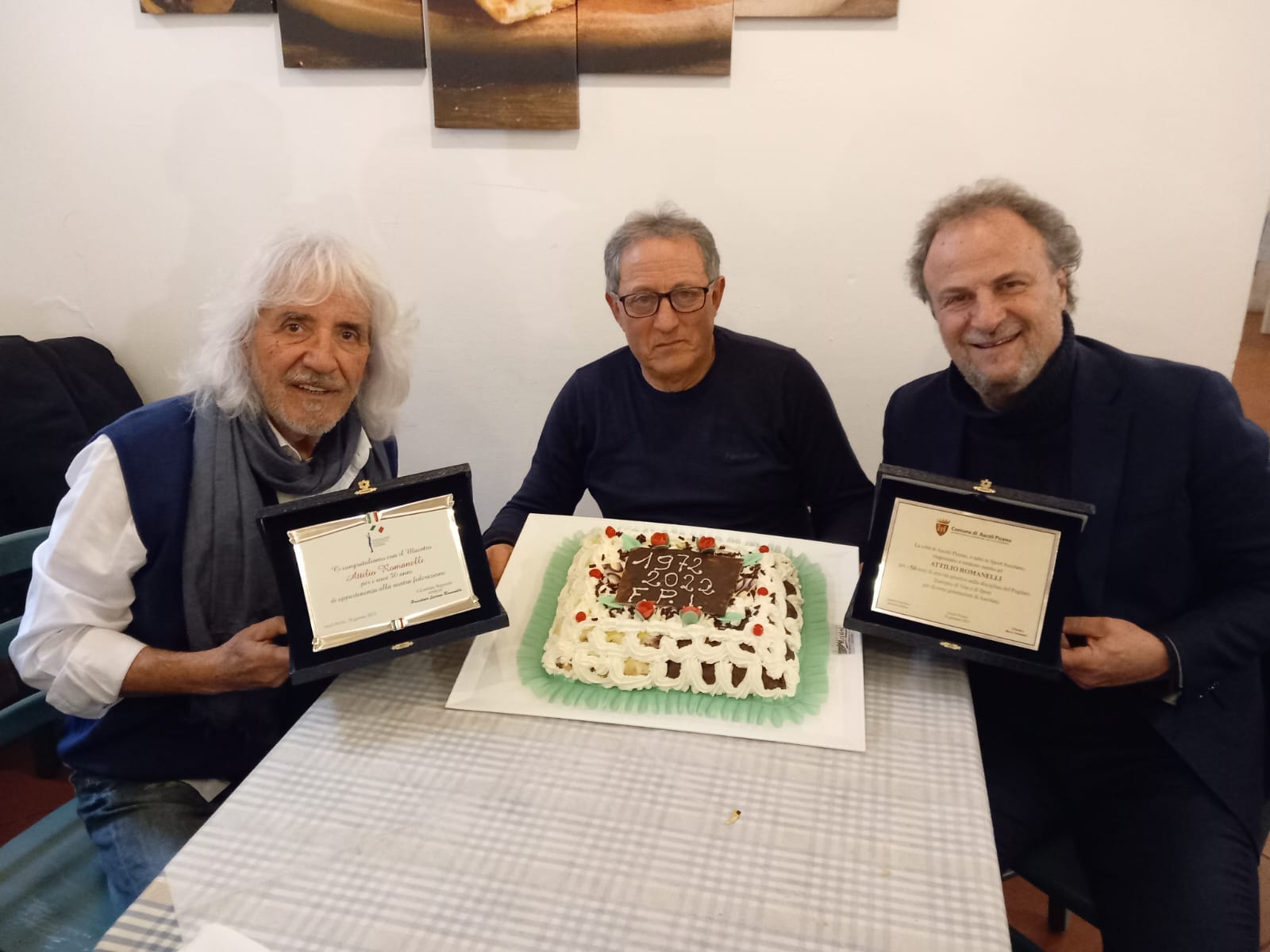 Targa compleanno 50